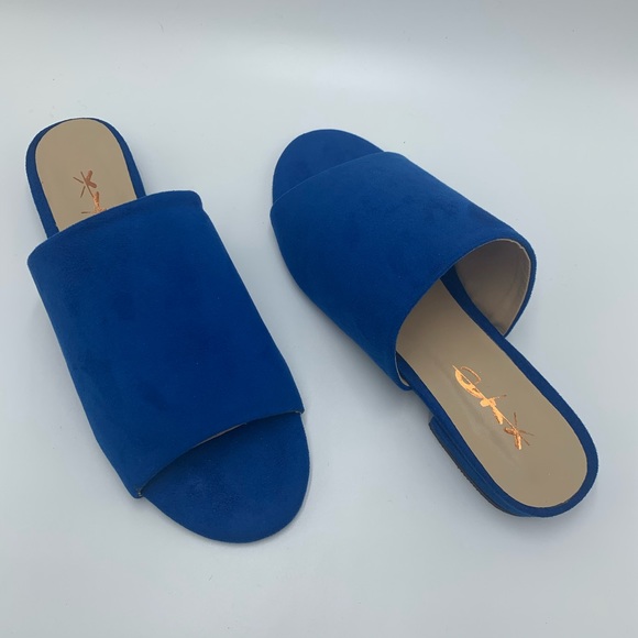 Summer Mule Slide Open Toe Sandals Slip On Flats - Picture 6 of 8